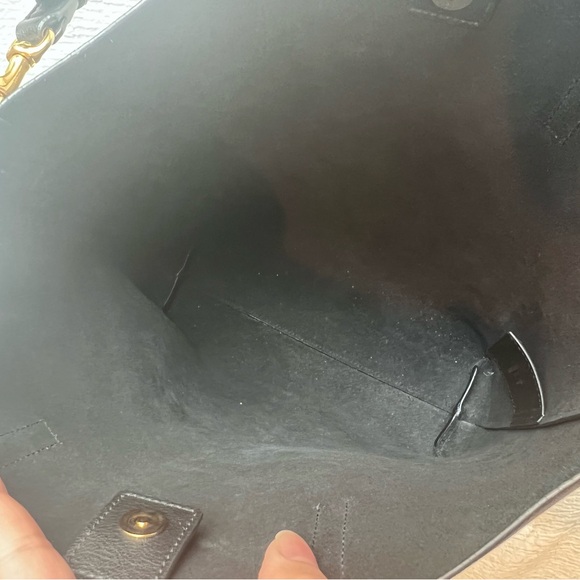 Yves Saint Laurent YSL Mini Shopper Tote Black - Picture 4 of 11